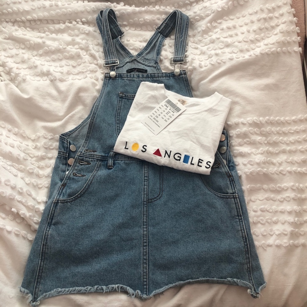 brandy melville overalls bundle